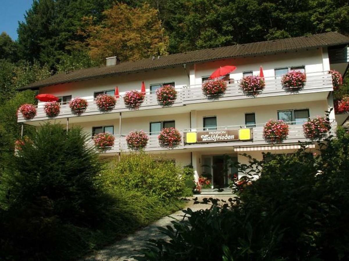 Pension Waldfrieden Oberharmersbach Ngoại thất bức ảnh